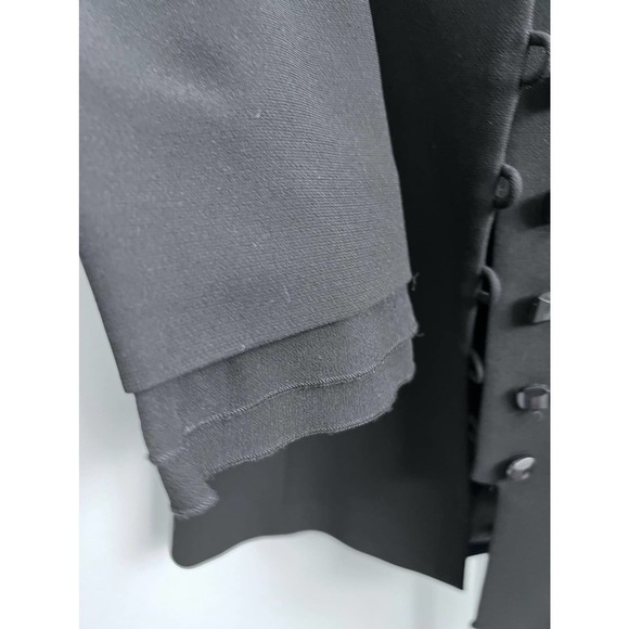 Tahari Black Jacket with Chiffon & Skirt Set Size 6 - Picture 10 of 16